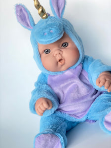 Disfraz Unicornio Azul 9 meses